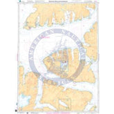 NHS Nautical Chart NHS097: Sørøysundet - Stjernsundet - Rognsundet